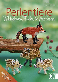 Buch CV Perlentiere Wildschwein, Fuchs